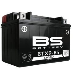   Bs-Akkumulátor Btx9-Bs 12V/8Ah Moto (Ytx9-4/Ytx9-Bs) Linhai M150, 200
