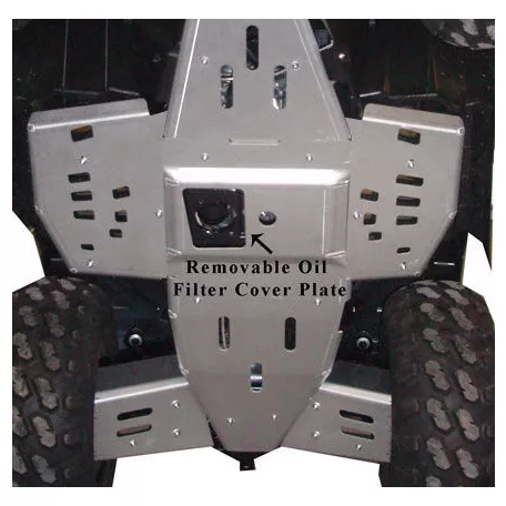Ricochet ATV / QUAD Polaris Sportsman 550/850 Xp 2013-16, Komplett Haspáncél Set