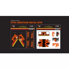 Decal 2015 Am Heritage , Evol Kit, Narancssárga
