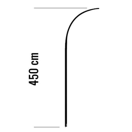 Rúd alumínium 450cm