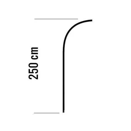 Rúd alumínium 250cm