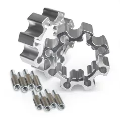   XRW Nyomtávszélesítő - 45mm széles Ø115 - Ø110  lyukosztású felnihez / 10x1,25 menetemelkedésű tőcsavarra
