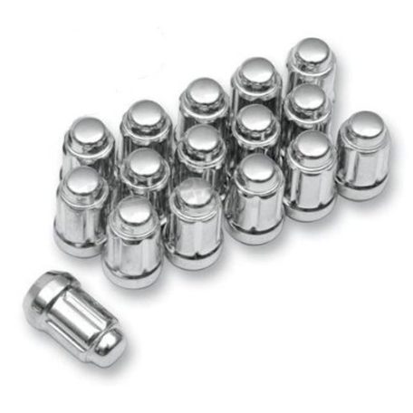 12MMX1.50 Flat Króm Kerékanya 1 Dobozban 16 Db
