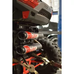   BIG GUN Polaris RZR XP 1000 TURBO/ RZR XP 4 TURBO (2016-20) EVO UTILITY Dual Slip on