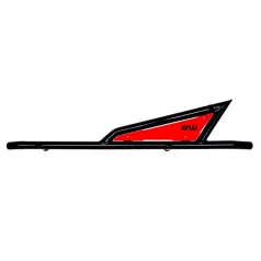   XRW Taposó, Oldalvédelem P11 Fekete/Piros - Polaris Rzr 1000 Xp