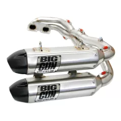   BIG GUN Polaris RZR XP 1000/RZR 4 XP 1000 (2014-23) EXO Stainless Full Dual rendszer