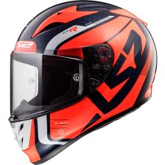   LS2 FF323 Zárt Bukósisak Arrow C Evo Sting Kék Fluo Narancs XXL