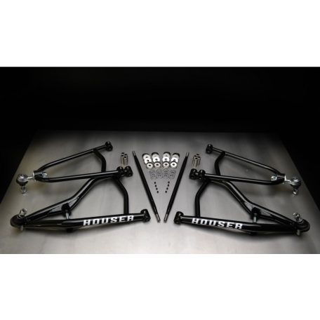 Houser A-karok Honda TRX450R (Minden évjárat), hosszú rugóút, +2,25 széles, +0 előre - fekete