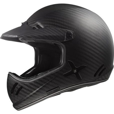 LS2 MX471 Karbon Cross Bukósisak Xtra Single Mono Matt Carbon XS