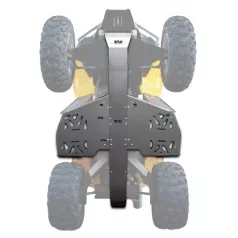 XRW központi védelem Alu - Renegade 500/800