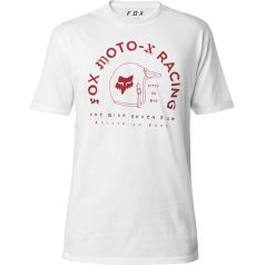 FOX Fifty Ss Premium Tee, Optic Fehér, Lfs18F