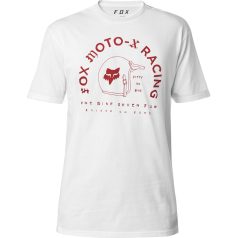 FOX Fifty Ss Premium Tee, Optic Fehér, Lfs18F
