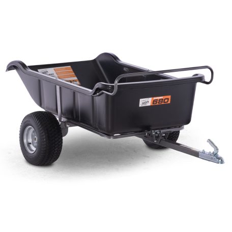 Shark ATV / QUAD Kerti Utánfutó 680 Fekete, 2 Kerekű