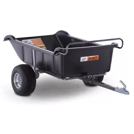 SHARK ATV / QUAD Kerti Utánfutó 680 Fekete, 2 Kerekű