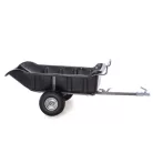 SHARK ATV / QUAD Kerti Utánfutó 680 Fekete, 2 Kerekű