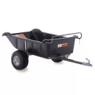 SHARK ATV / QUAD Kerti Utánfutó 680 Fekete, 2 Kerekű