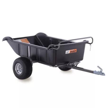 SHARK ATV / QUAD Kerti Utánfutó 680 Fekete, 2 Kerekű