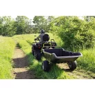 SHARK ATV / QUAD Kerti Utánfutó 680 Fekete, 2 Kerekű