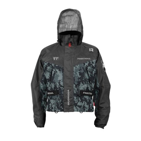 Finntrail Kabát Mudrider Camo Szürke S