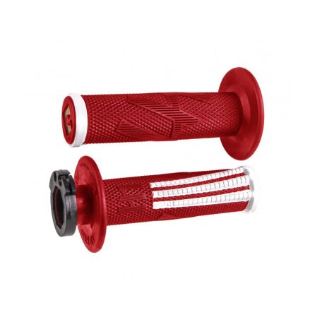 Odi Markolat Pro MX Lock-On V2 Emig 4-Stroke Piros/Fehér