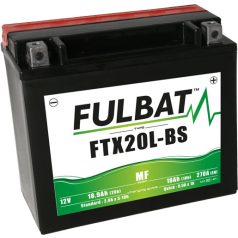   Fulbat Akkumulátor 12V/18Ah Ftx20L-Bs (Ytx20L-Bs) Linhai 300-800, Tgb 325-1000, Can-Am, Yamaha
