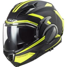   LS2 FF900 Felhajtható Bukósisak Valiant Ii Revo Matt Fekete / Vsárga S