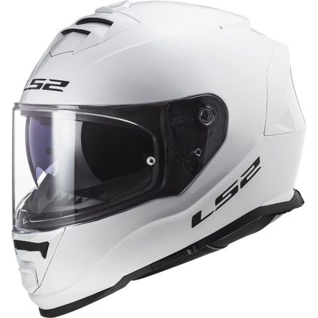 LS2 FF800 Zárt Bukósisak Storm Solid Fehér XS