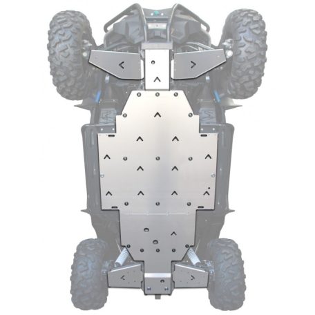XRW Teljes Haspáncél Alu - Cfmoto Zforce 1000