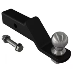 XRW Pótkocsi Hitch Ball Mount Stl Fekete
