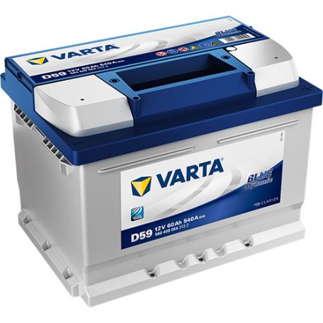 Varta Fekete Dynamic 60Ah, 12V