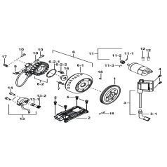 MOTORINDÍTÁS、REPÜLŐ MÁGNES、ECU