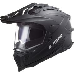 LS2 MX701 Explorer Cross Bukósisak Solid Matt Fekete S