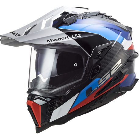 LS2 MX701 Explorer Cross Bukósisak C Frontier G.Fekete Kék S