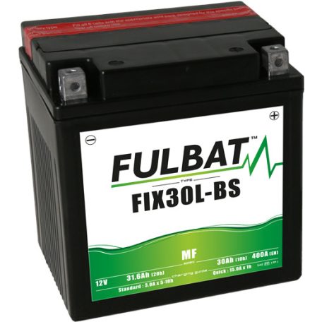Fulbat Akkumulátor 12V/30Ah Fix30L-Bs (Ytx30L-Bs) Segway, Cf Moto, Polaris, Harley Davidson