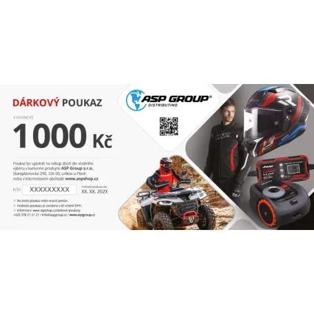 Ajándékutalvány 1000,- CZK