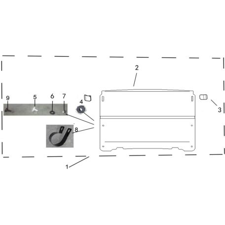 Opciók(ACCORDION WINDSHIELD COMPONENTS)