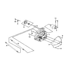 R. CRANK CASE