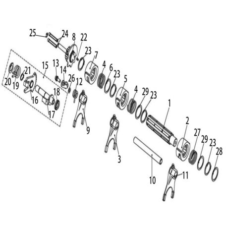SHIFT ASSY