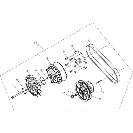 CVT Assy robbantott nézet