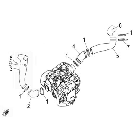 CVT AIR SHROUD