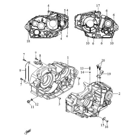 CRANK CASE