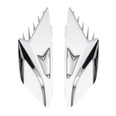 LS2 FF900 Felhajtható Légterelő Felső Glitter Fehér