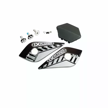 LS2 MX701 Carbon Napellenző Csavar+LS2 Fém Csat Matt Fekete