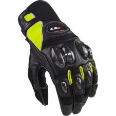 LS2 Spark 2 Leather Férfi Kesztyű Fekete H-V L