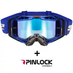 LS2 AURA PRO Szemüveg Fekete Kék With Iridium Plexi