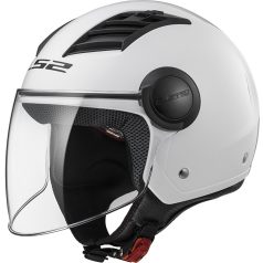 LS2 OF562 Nyitott Bukósisak Airflow Fehér Long
