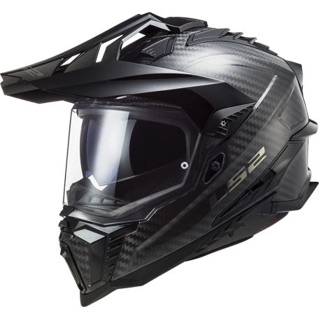 LS2 MX701 Explorer Cross Bukósisak C Fényes Carbon-6 XS