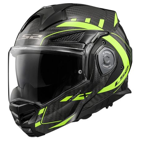 LS2 FF901 Felhajtható Bukósisak Advant X C FUTURE H-V Sárga-06 XXL
