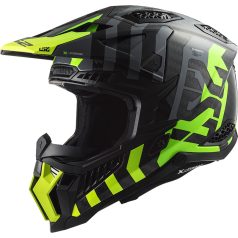   LS2 MX703 C Cross Bukósisak X-Force Barrier H-V Sárga Zöld-06