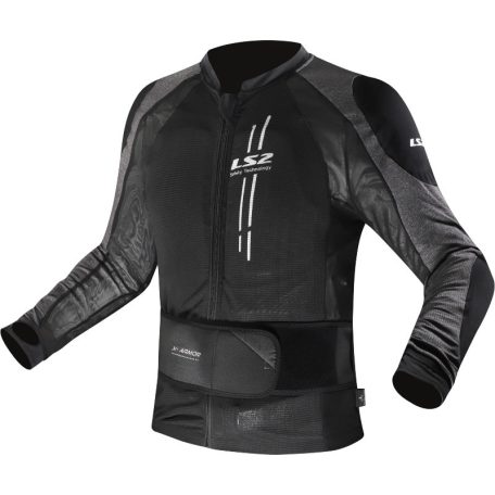 LS2 X-ARMOR MAN Kabát Fekete Ezüst